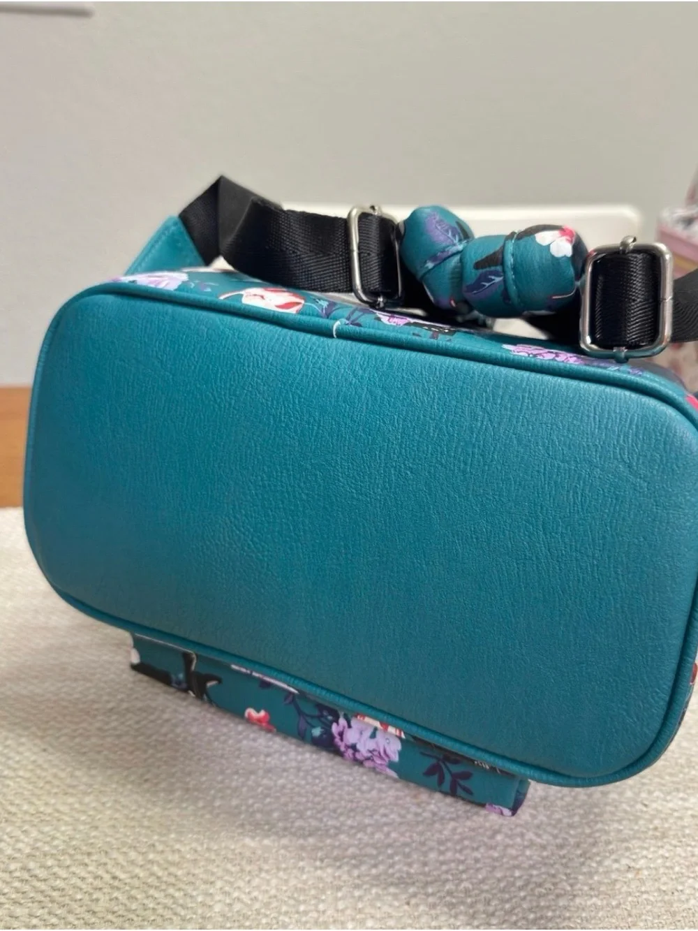 Loungefly Teal Floral Star Wars Mini Backpack